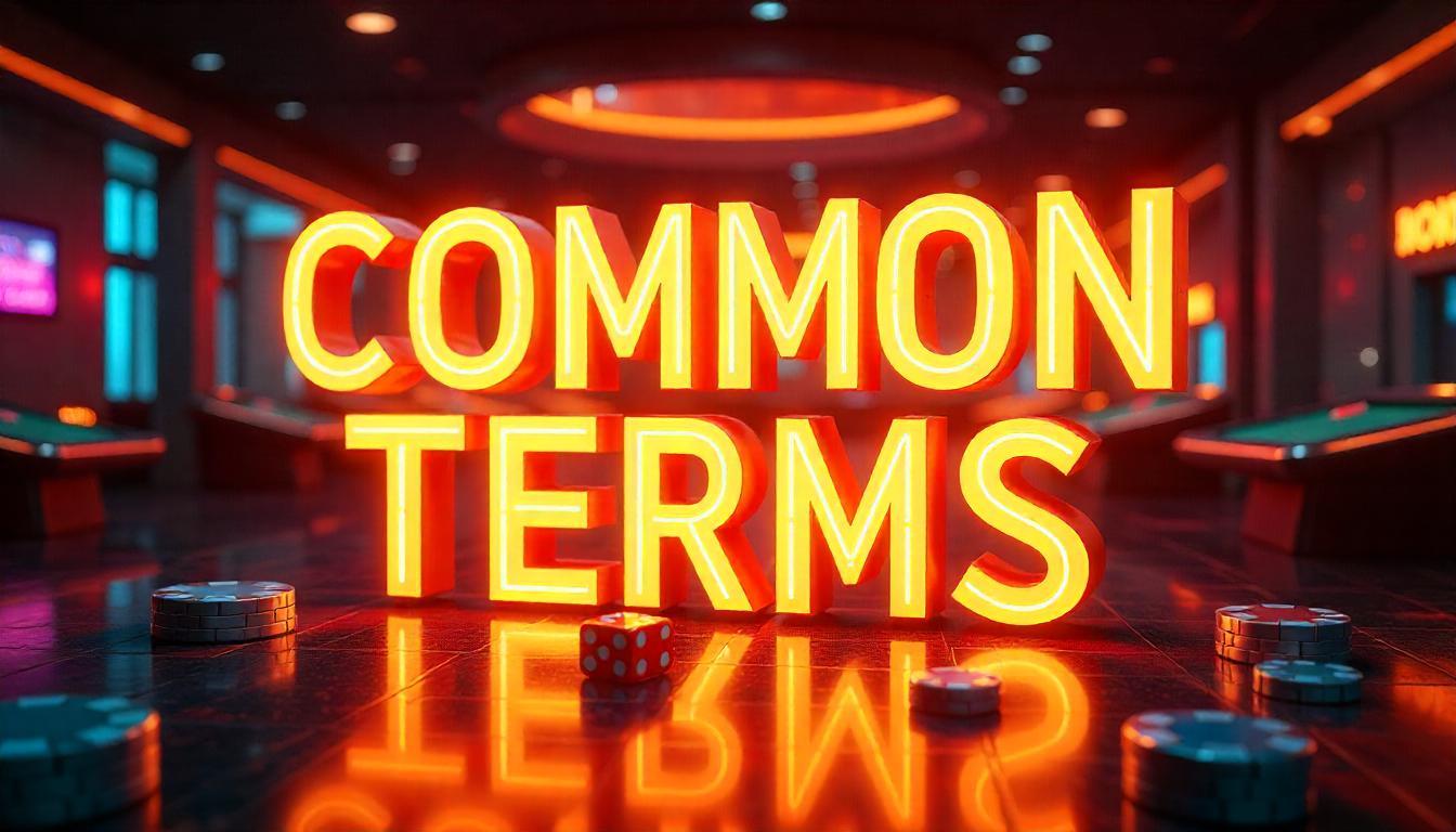 Common Terms in Online Gambling Explained